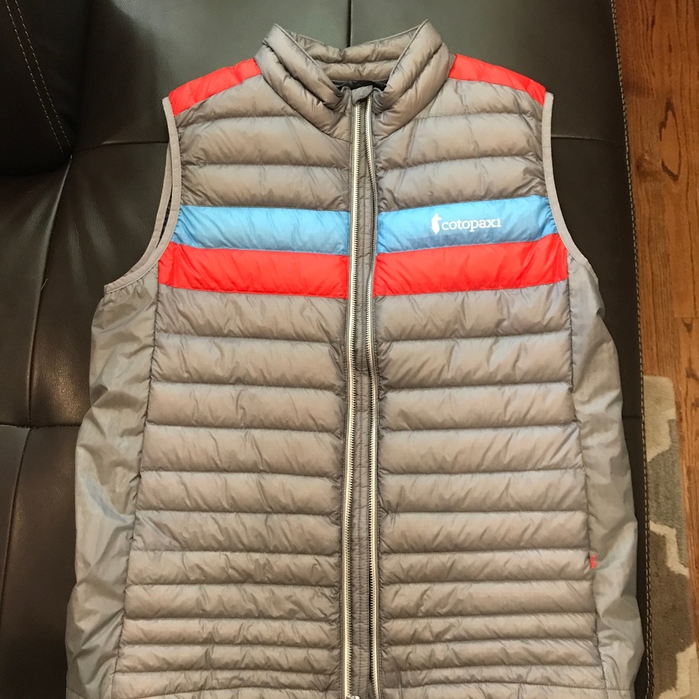 Cotopaxi Fuego LT Vest - M - Gray, Blue Orange